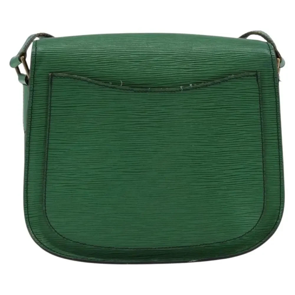 Louis Vuitton Epi Saint Cloud GM Shoulder Bag Green